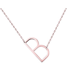 Load image into Gallery viewer, Stainless Steel Initial Letters Necklace