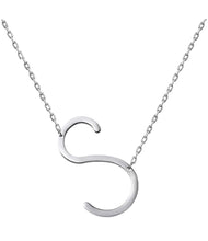 Load image into Gallery viewer, Stainless Steel Initial Letters Necklace