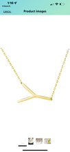Load image into Gallery viewer, Stainless Steel Initial Letters Necklace