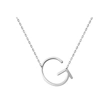 Load image into Gallery viewer, Stainless Steel Initial Letters Necklace