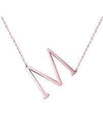 Load image into Gallery viewer, Stainless Steel Initial Letters Necklace