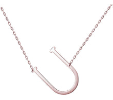 Load image into Gallery viewer, Stainless Steel Initial Letters Necklace