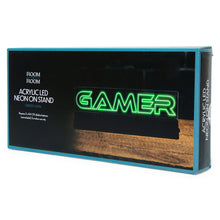 Load image into Gallery viewer, 'Gamer' LED Neon light