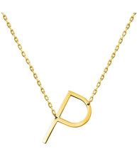 Load image into Gallery viewer, Stainless Steel Initial Letters Necklace