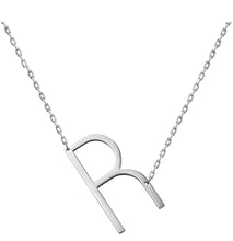 Load image into Gallery viewer, Stainless Steel Initial Letters Necklace