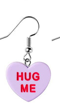 Load image into Gallery viewer, Single Conversation Heart Earrings
