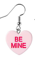 Load image into Gallery viewer, Single Conversation Heart Earrings
