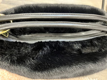 Load image into Gallery viewer, Black Fur Bag
