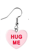 Load image into Gallery viewer, Single Conversation Heart Earrings
