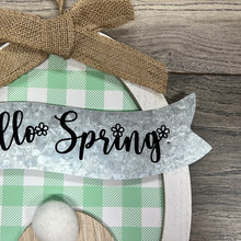 Load image into Gallery viewer, Hello Spring Sign
