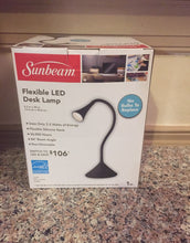 Load image into Gallery viewer, Sunbeam Flexible Neck Led Desk Lamp
