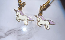 Load image into Gallery viewer, Metal Unicorn Dangles
