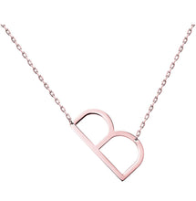 Load image into Gallery viewer, Stainless Steel Initial Letters Necklace
