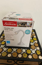 Load image into Gallery viewer, Sunbeam Flexible Neck Led Desk Lamp
