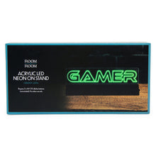 Load image into Gallery viewer, &#39;Gamer&#39; LED Neon light
