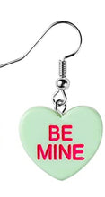 Load image into Gallery viewer, Single Conversation Heart Earrings
