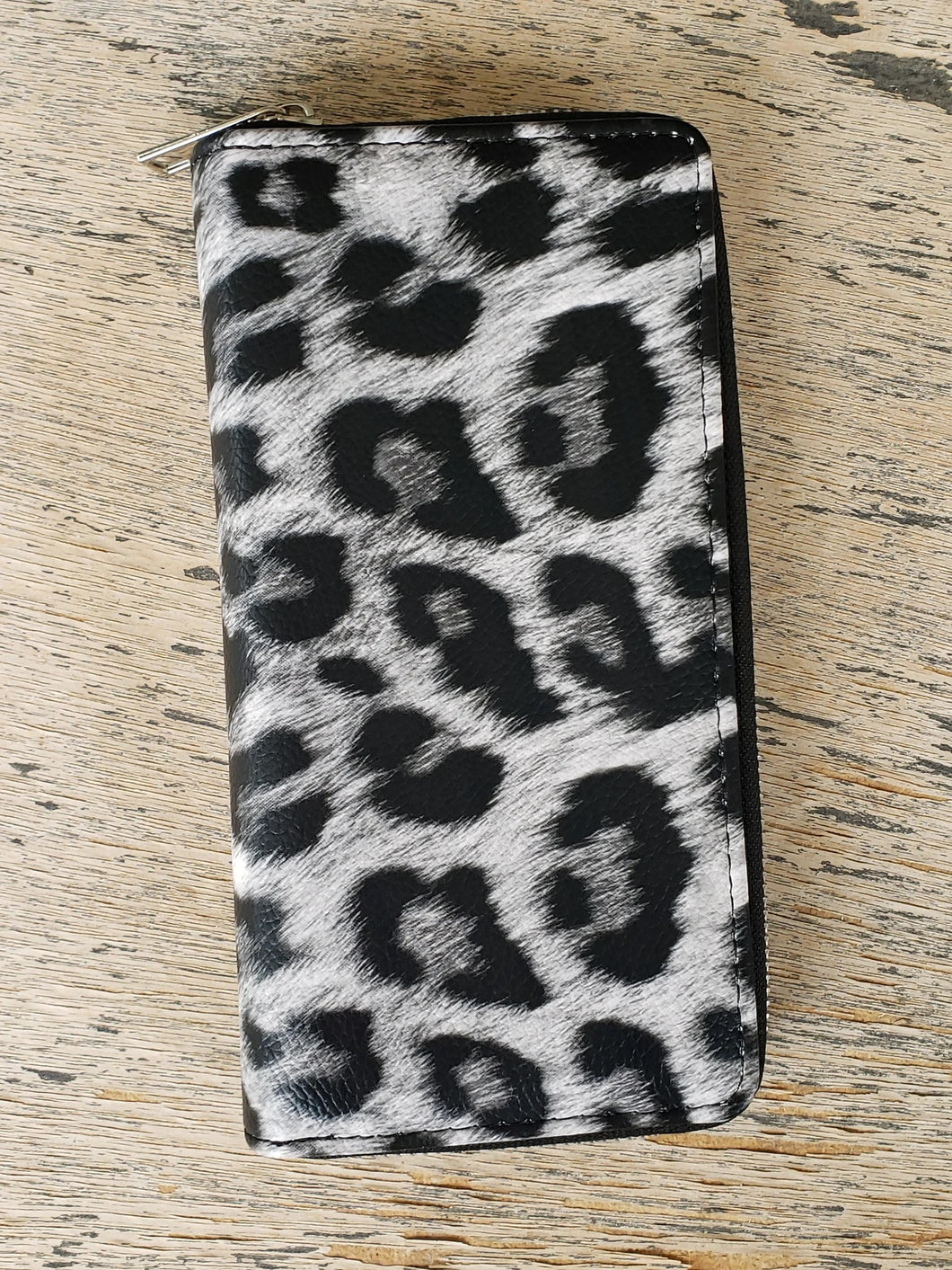 Leopard Zipper Wallet