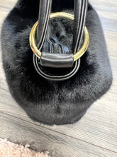 Load image into Gallery viewer, Black Fur Bag
