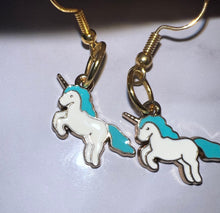 Load image into Gallery viewer, Metal Unicorn Dangles
