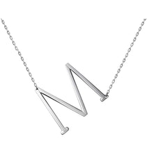 Load image into Gallery viewer, Stainless Steel Initial Letters Necklace
