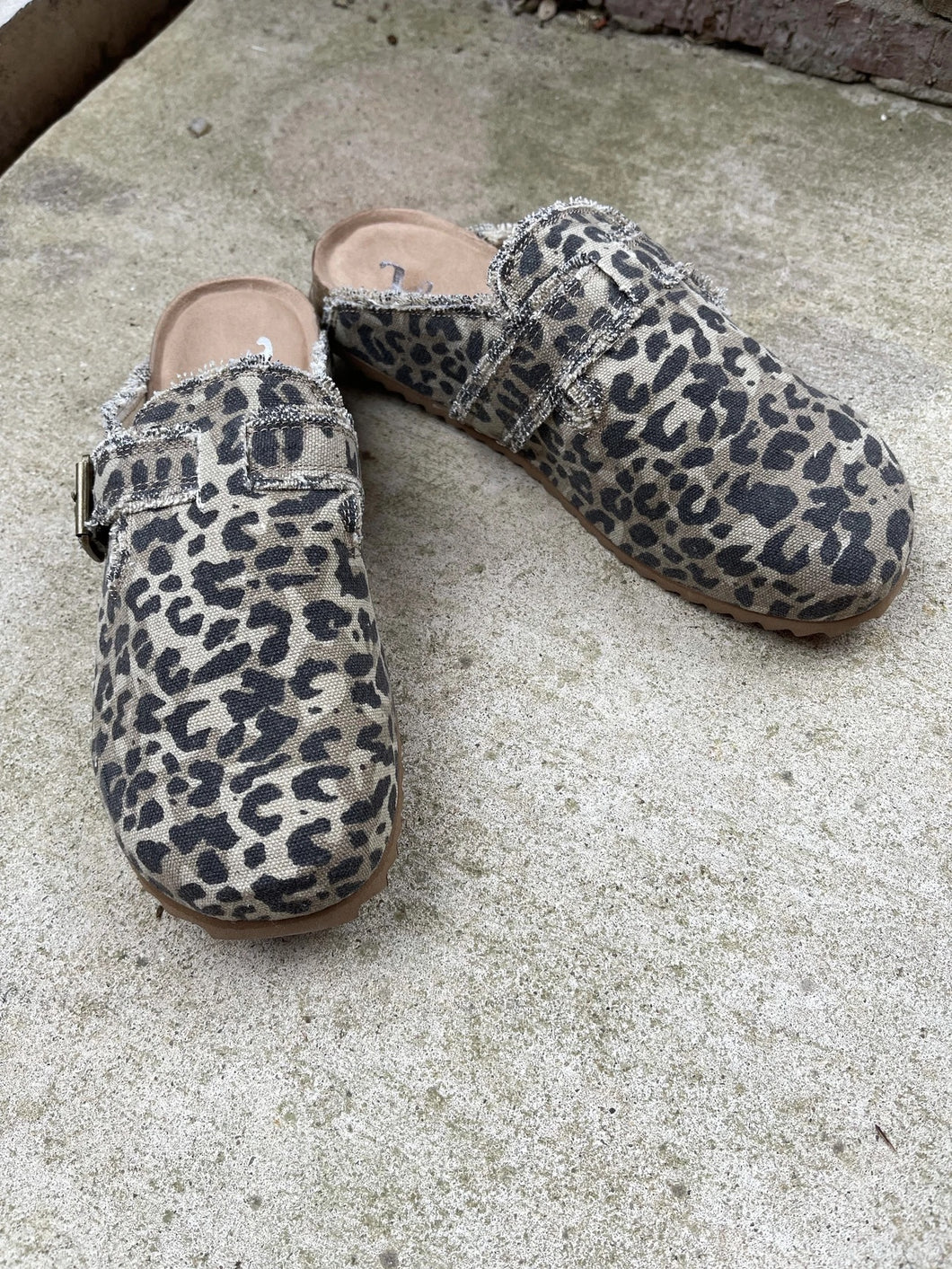 Very G Leopard Potato Shoes