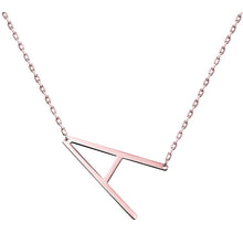 Load image into Gallery viewer, Stainless Steel Initial Letters Necklace
