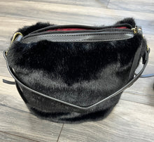 Load image into Gallery viewer, Black Fur Bag
