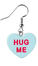 Load image into Gallery viewer, Single Conversation Heart Earrings
