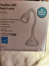 Load image into Gallery viewer, Sunbeam Flexible Neck Led Desk Lamp
