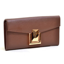 Load image into Gallery viewer, Saffiano Faux Leather Wallet
