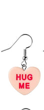 Load image into Gallery viewer, Single Conversation Heart Earrings
