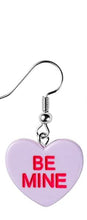 Load image into Gallery viewer, Single Conversation Heart Earrings
