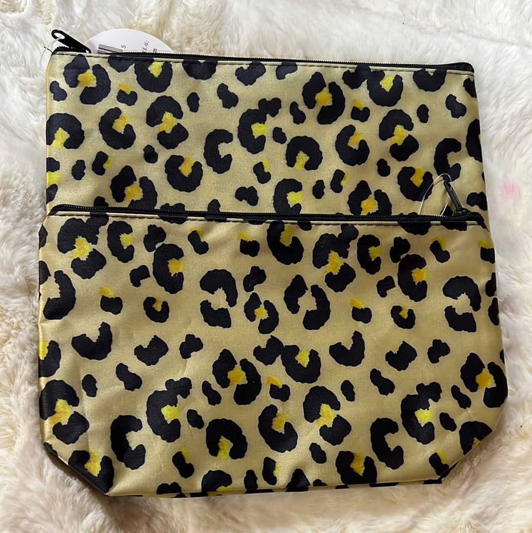 Leopard Cosmetic Bag