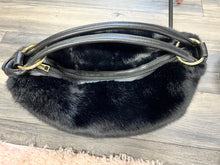 Load image into Gallery viewer, Black Fur Bag
