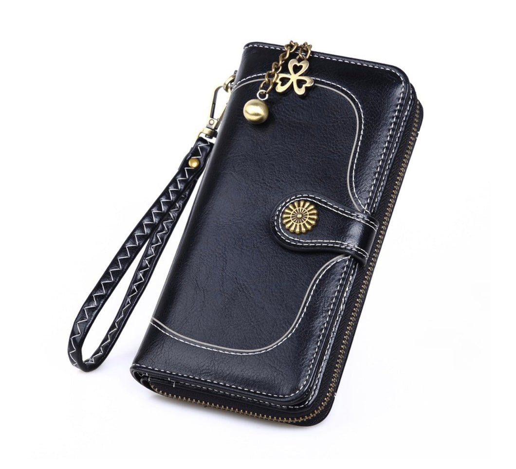 Retro Zipper Wallet