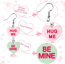 Load image into Gallery viewer, Double Conversation Heart Earrings
