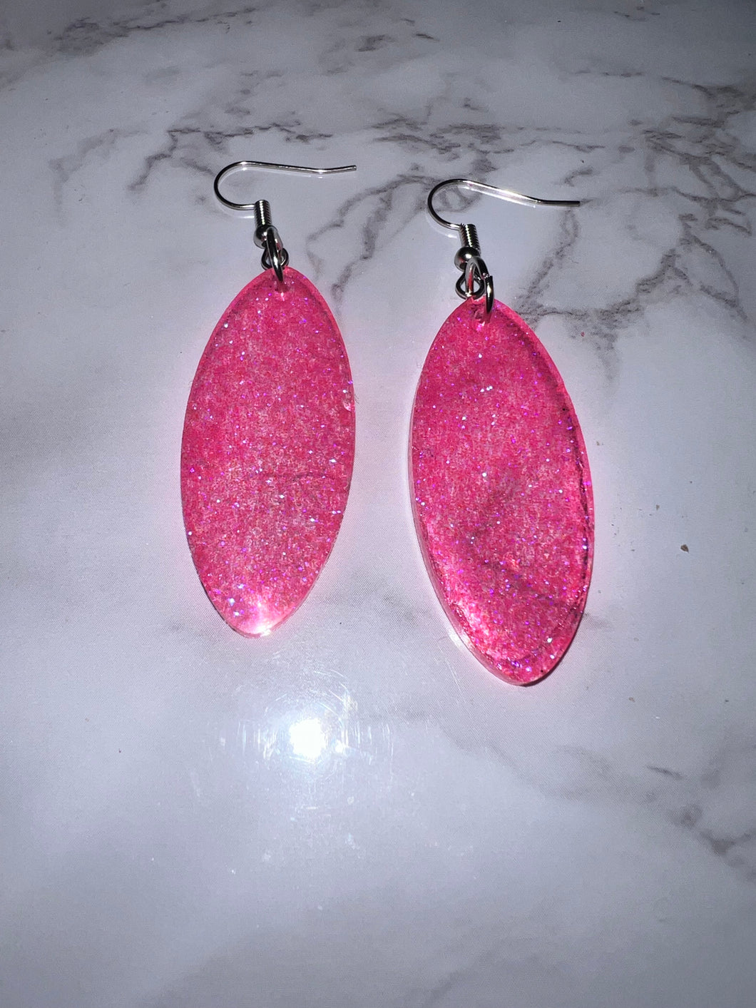 Malibu Pink Oblong Drops