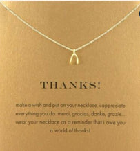 Load image into Gallery viewer, Make a Wish Necklace
