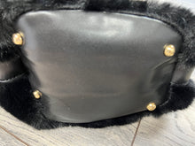 Load image into Gallery viewer, Black Fur Bag
